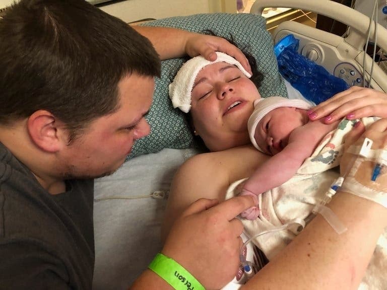 Hank, Aberli and Judah Spear are celebrating "Twosday" in a special way. Judah was born at 2:22 a.m. on 2/22, even in hospital delivery Room 2 at Alamance Regional Medical Center.