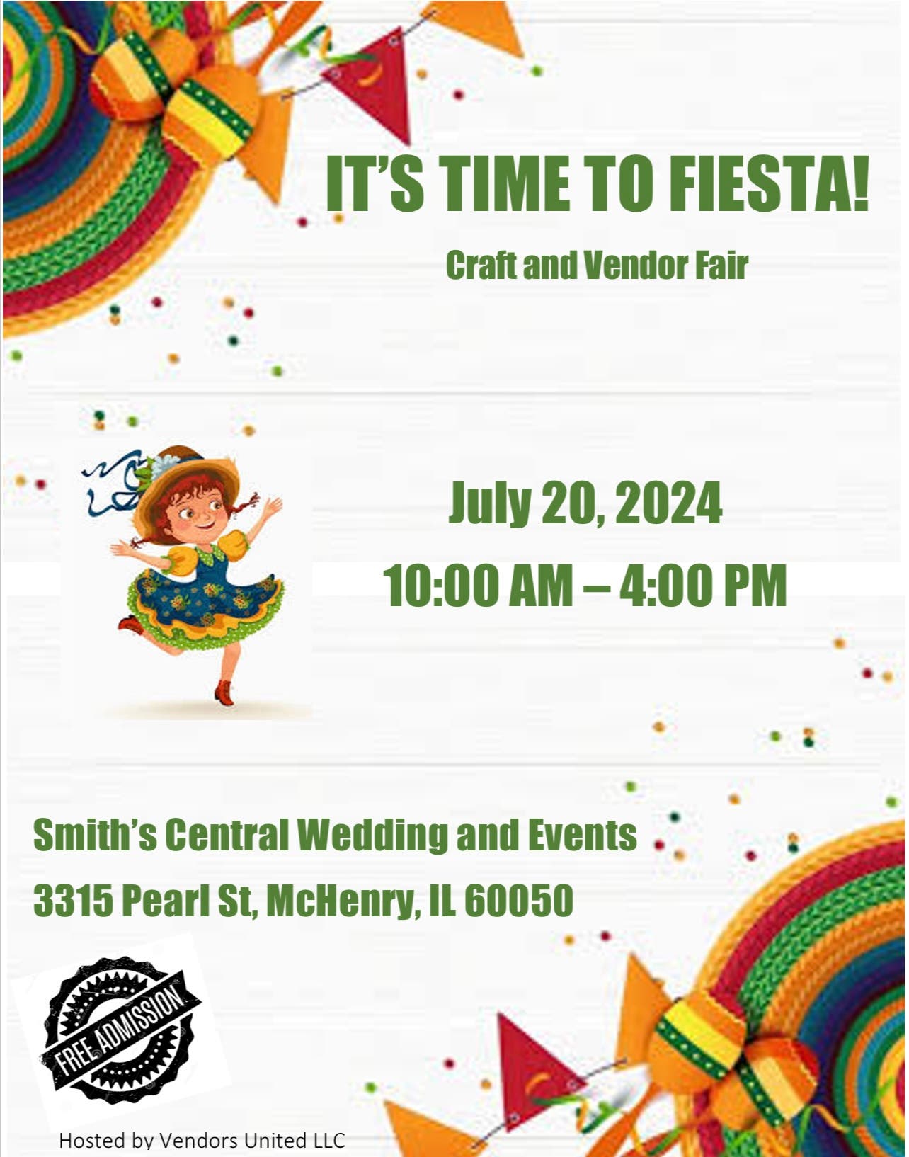 It’s Time to Fiesta Craft and Vendor Fair