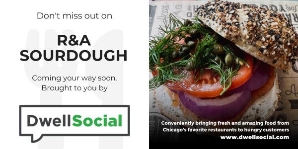 Enjoy sourdough bagels, lox, sandwiches, + more from R&A Sourdough Saturday! Order by 2pm.