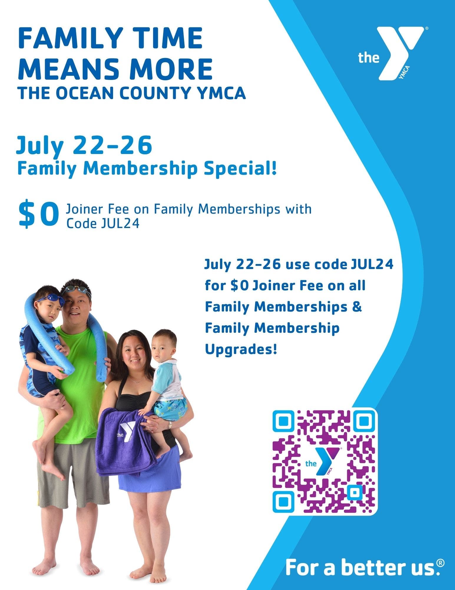 YMCA Family Membership Special