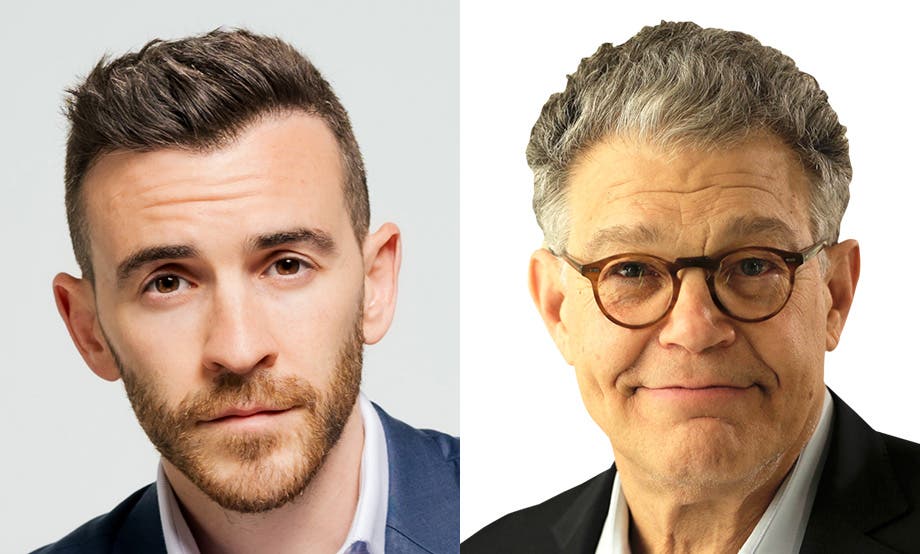 Brian Tyler Cohen with Al Franken — Shameless