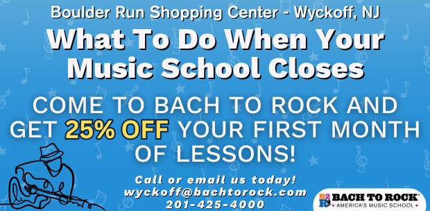 25% off at Bach to Rock fo