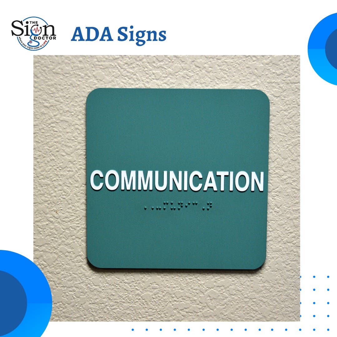 ADA Compliant Office Signs for Accessibility and Compliance