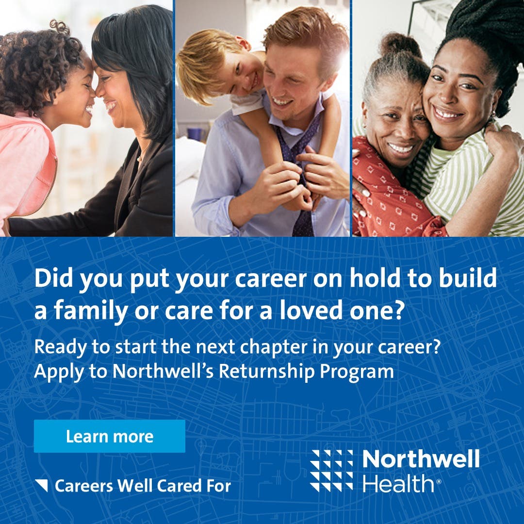 Northwell's Returnship Program