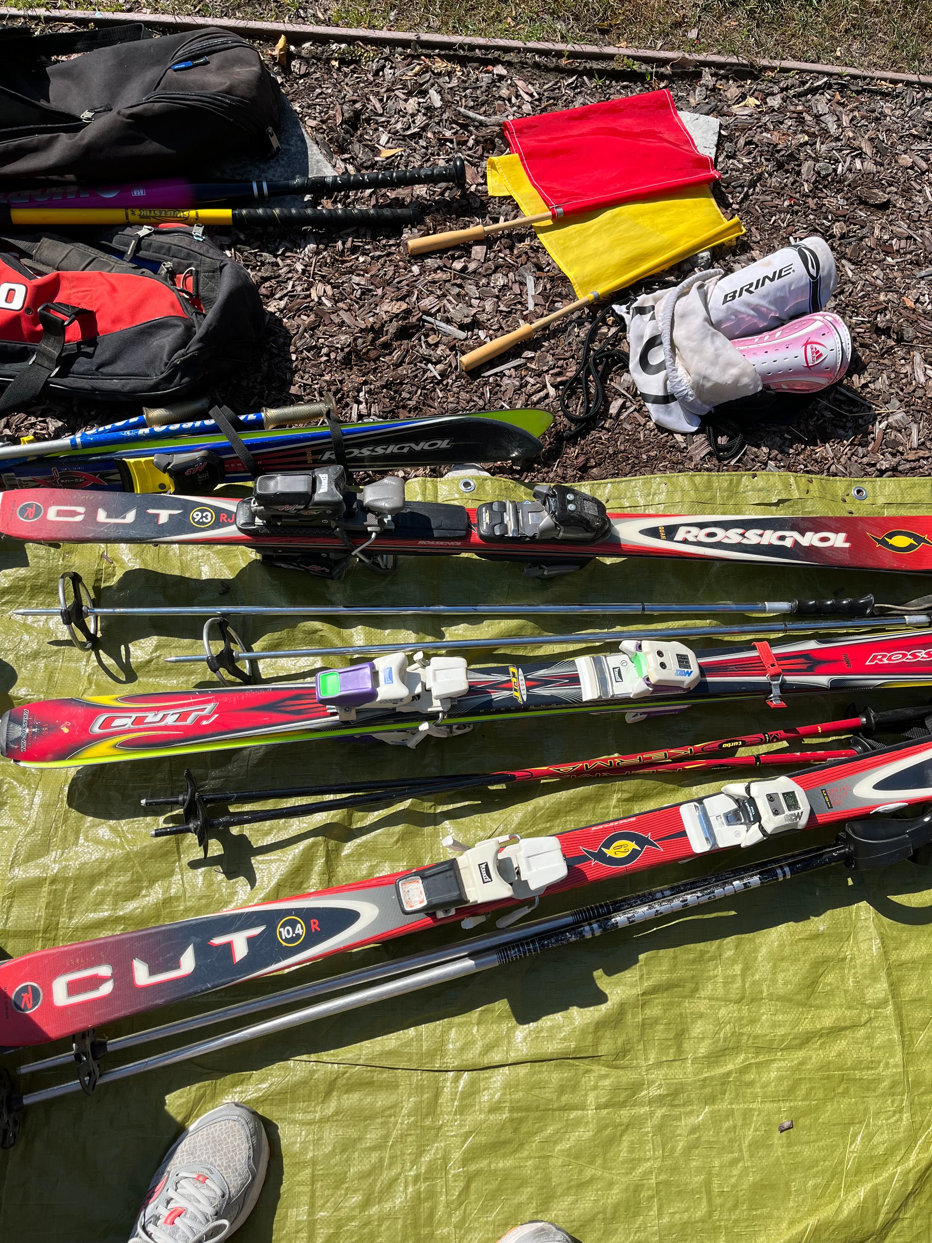 Rossignol Snow skis, poles and boots! 