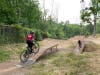Riders love going over multiple ramps at the new Phoenixville Bike Skills Track.  