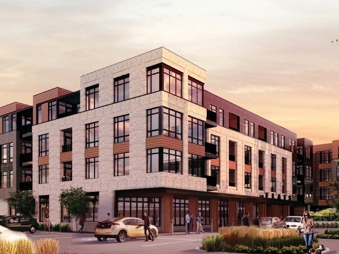 Luxury Apartment Building In Berwyn Begins Leasing 