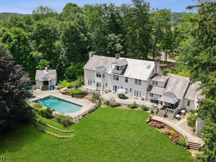 This $2.2M Mendham Colonial Estate Features Equestrian Facilities