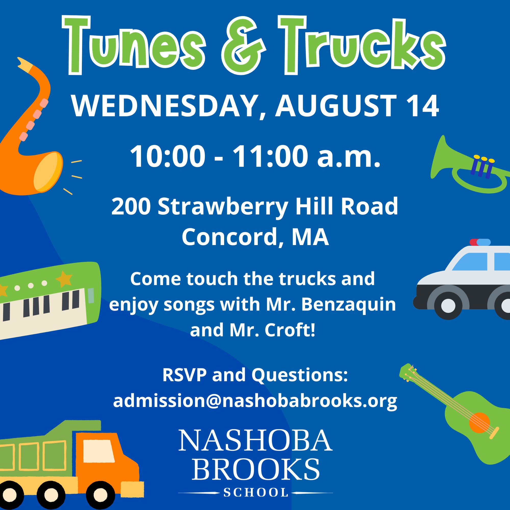 Tunes & Trucks at Nashoba Brooks School