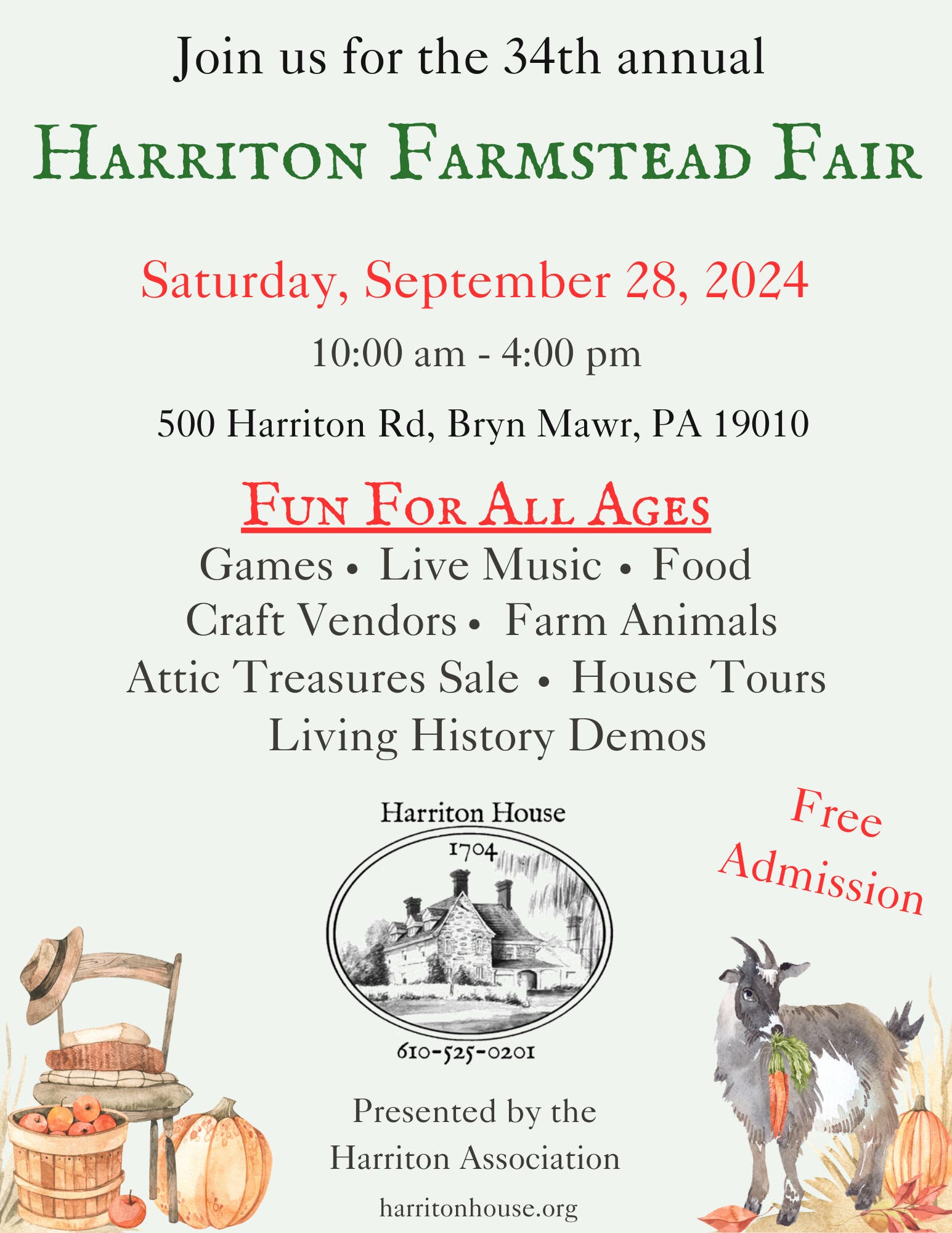 Harriton Farmstead Fair