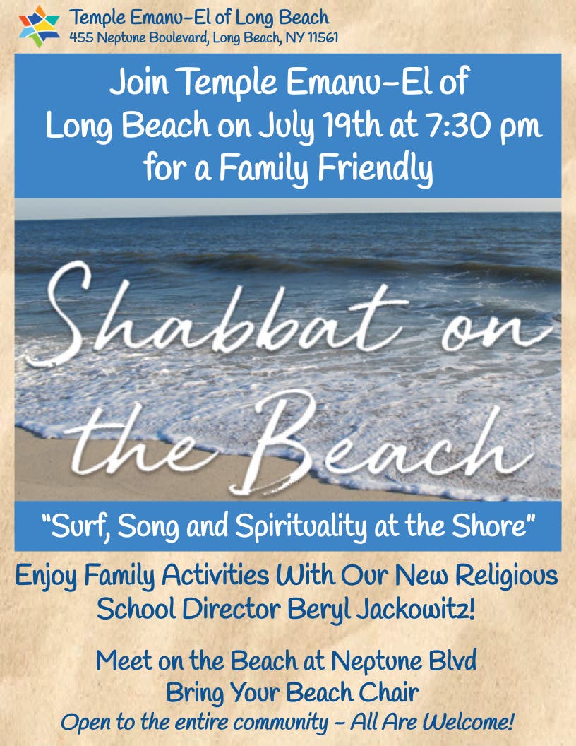 Shabbat on the Beach