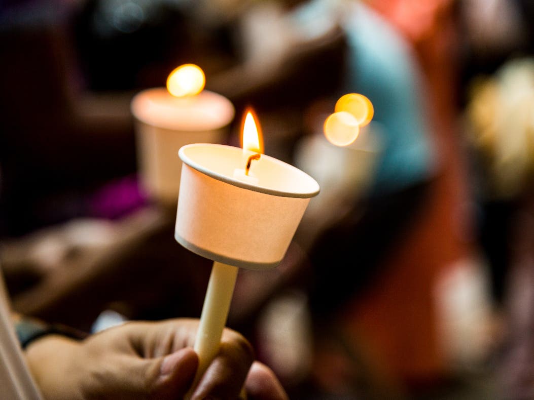 A vigil with a similar purpose was held Wednesday in Burlington County.