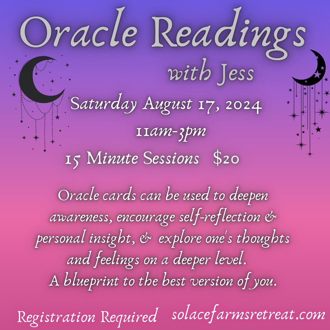 Oracle Readings with Jess