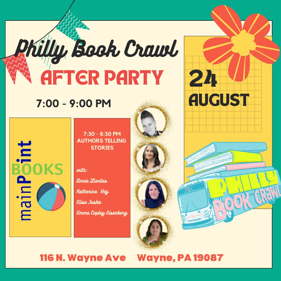 Philly Book Crawl After Party