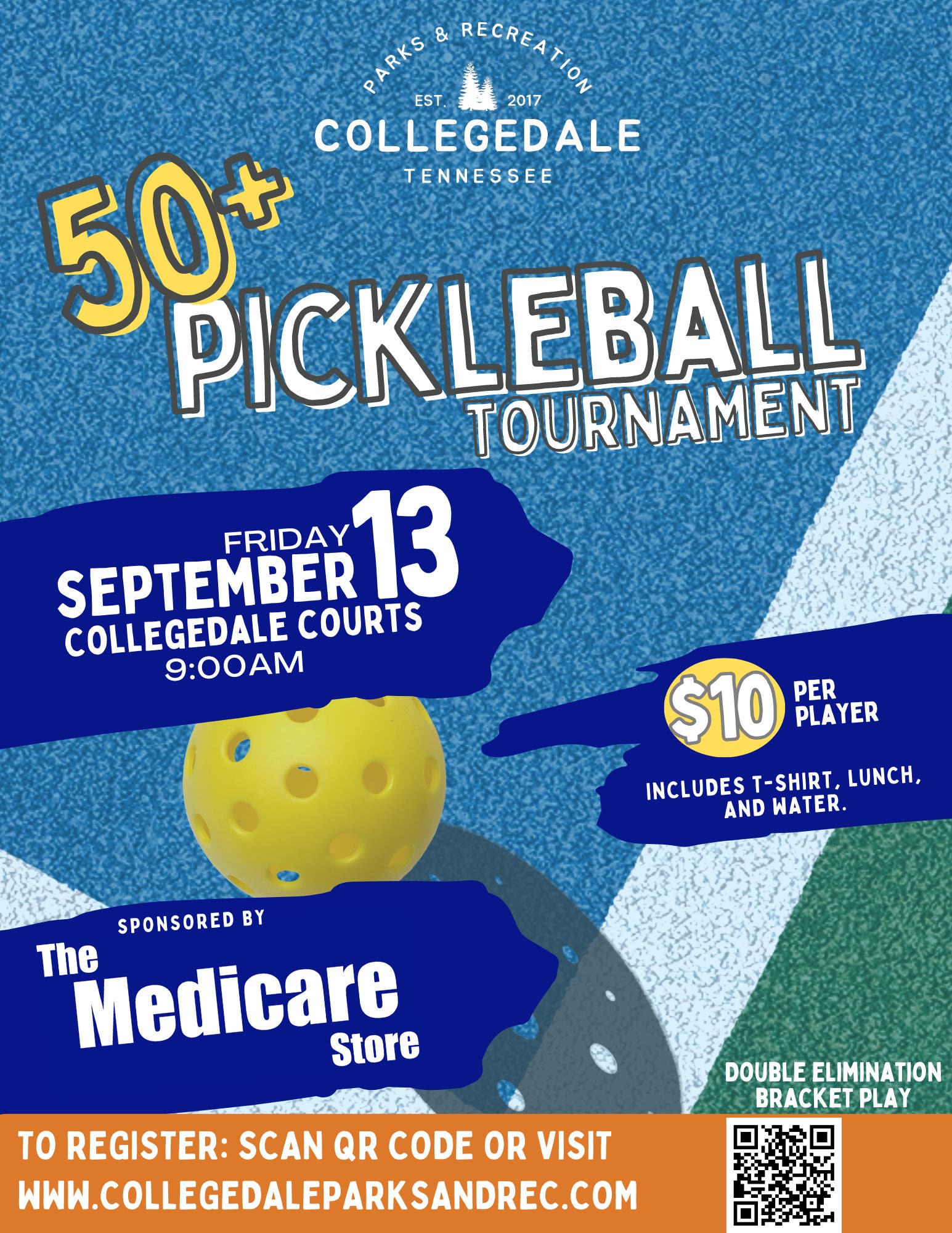 Collegedale Parks & Recreation hosts Pickleball Tournament for Seniors