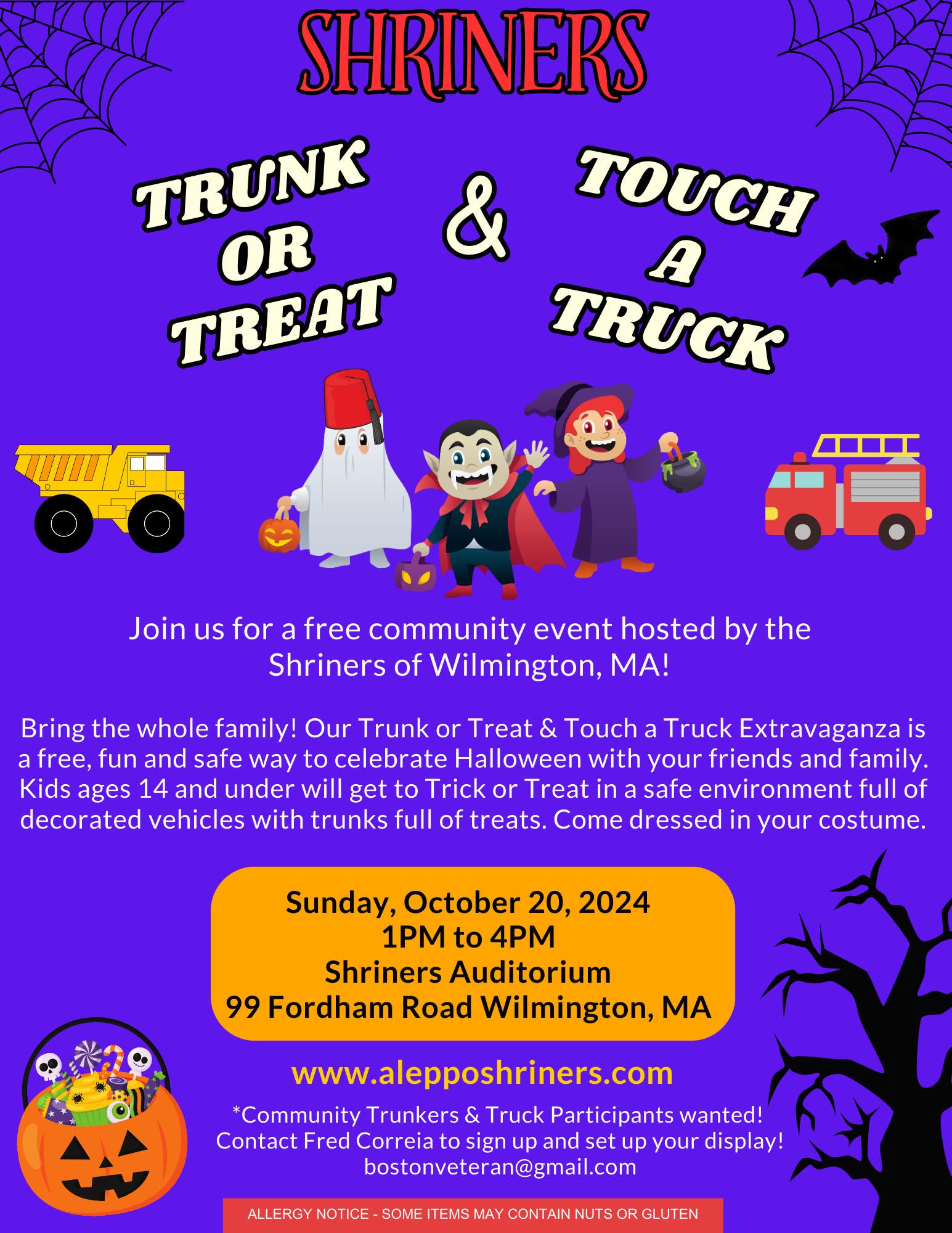 Shriners Trunk or Treat & Touch a Truck