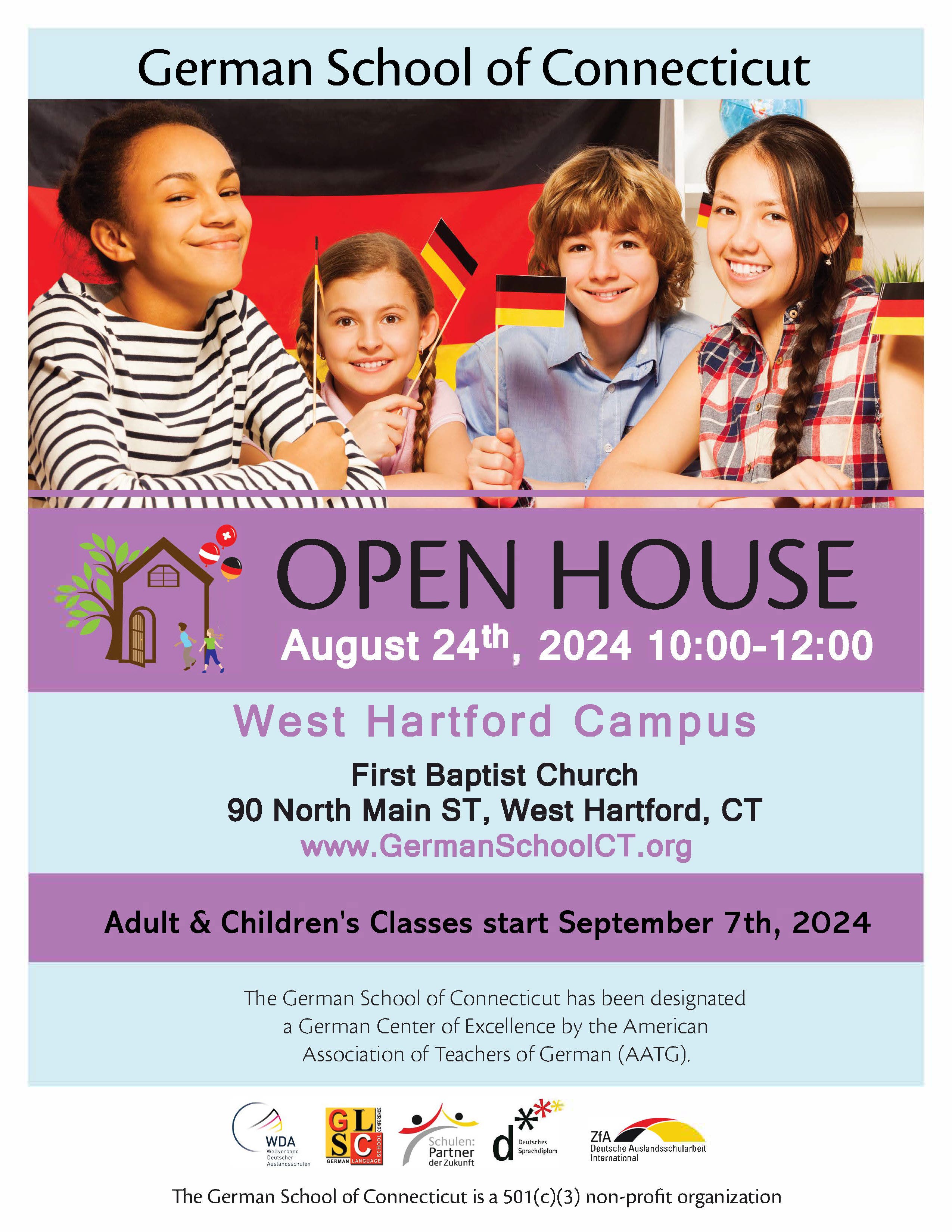 Open House Day - German School of Connecticut