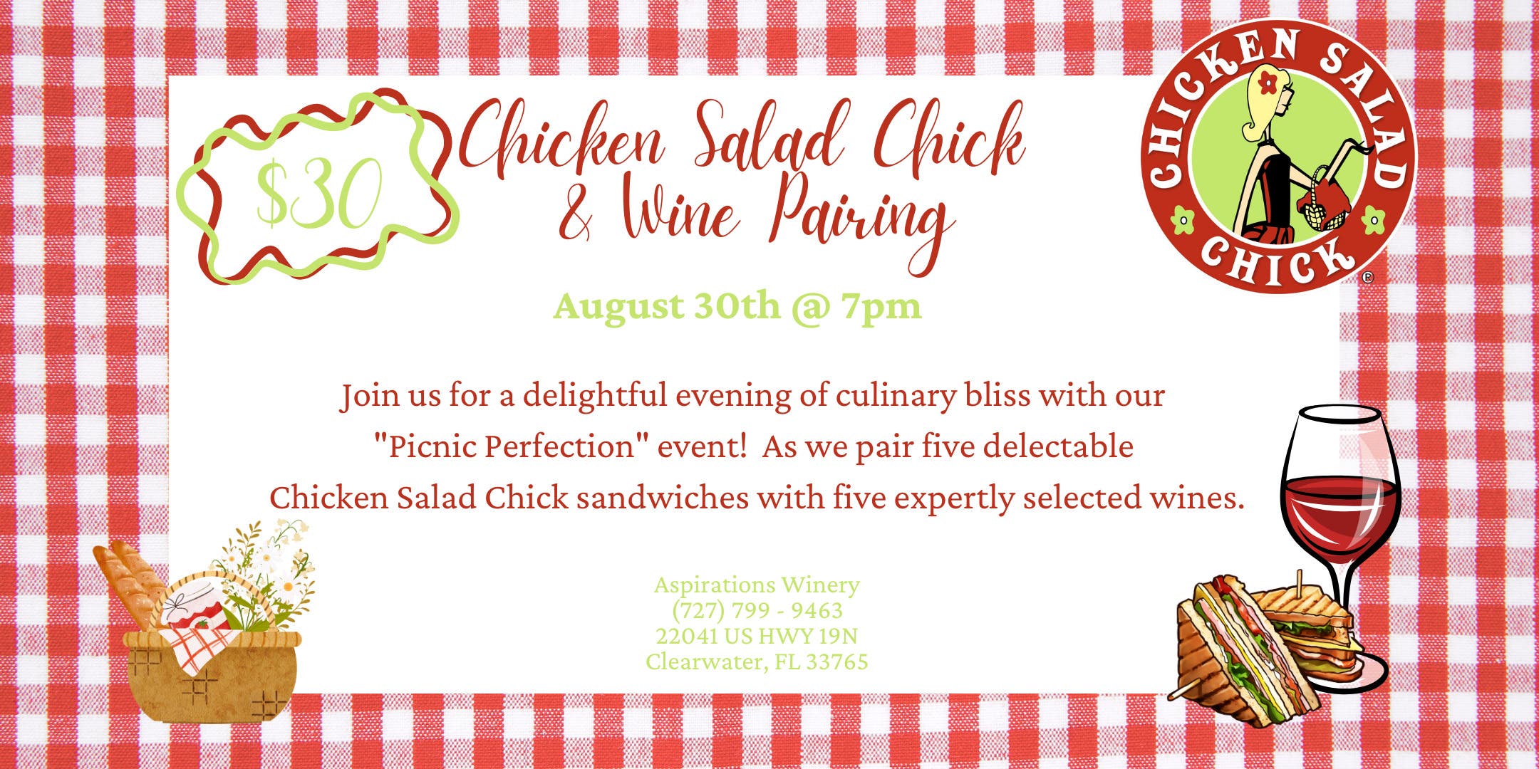 Chicken Salad Chick & Wine Pairing