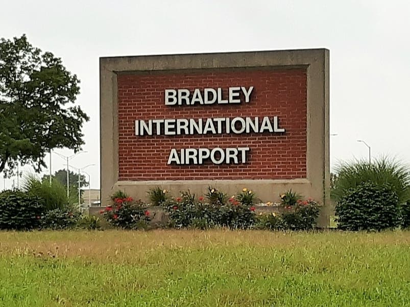 Bradley International Airport announced Thursday seven new flights in the U.S. courtesy of Breeze Airways. (Tim Jensen/Patch)