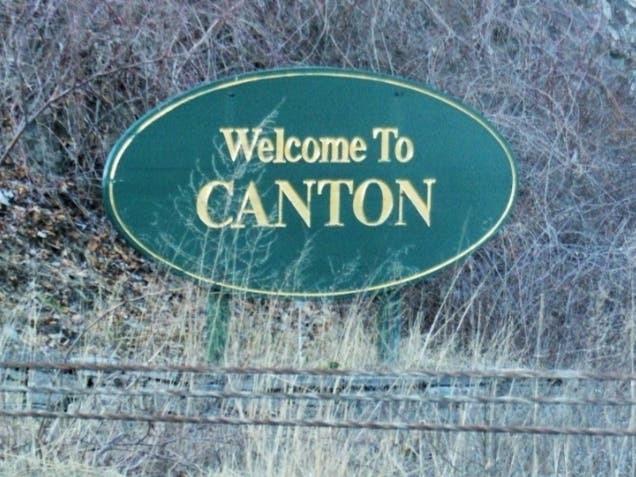 Canton is not a welcoming place if you're a speeder looking to jeopardize public safety just to get to a destination faster, according to the town's first selectman Thursday.