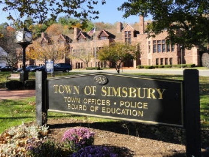 Simsbury Town Hall Parking Lot Getting Massive Makeover