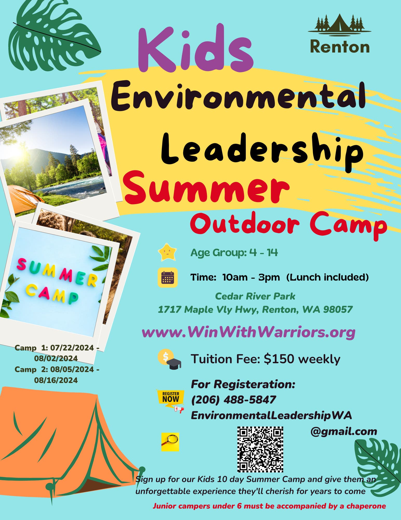 Environmental Leadership Summer camp