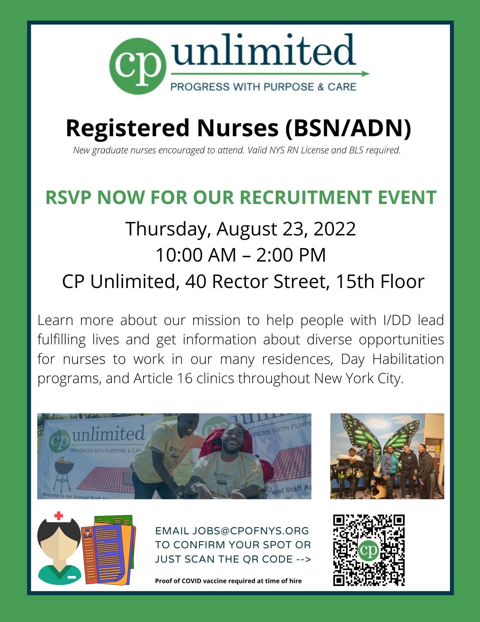 Recruitment Event: Registered Nurses (BSN/ADN)