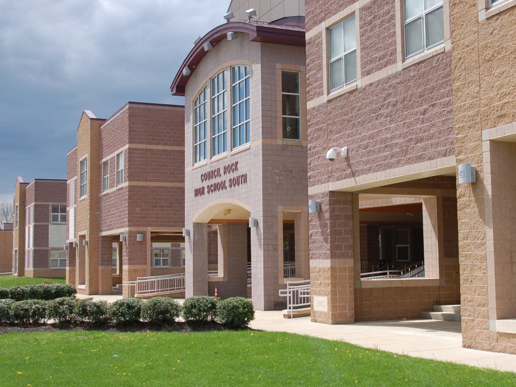 Council Rock High School South in Northampton Township.