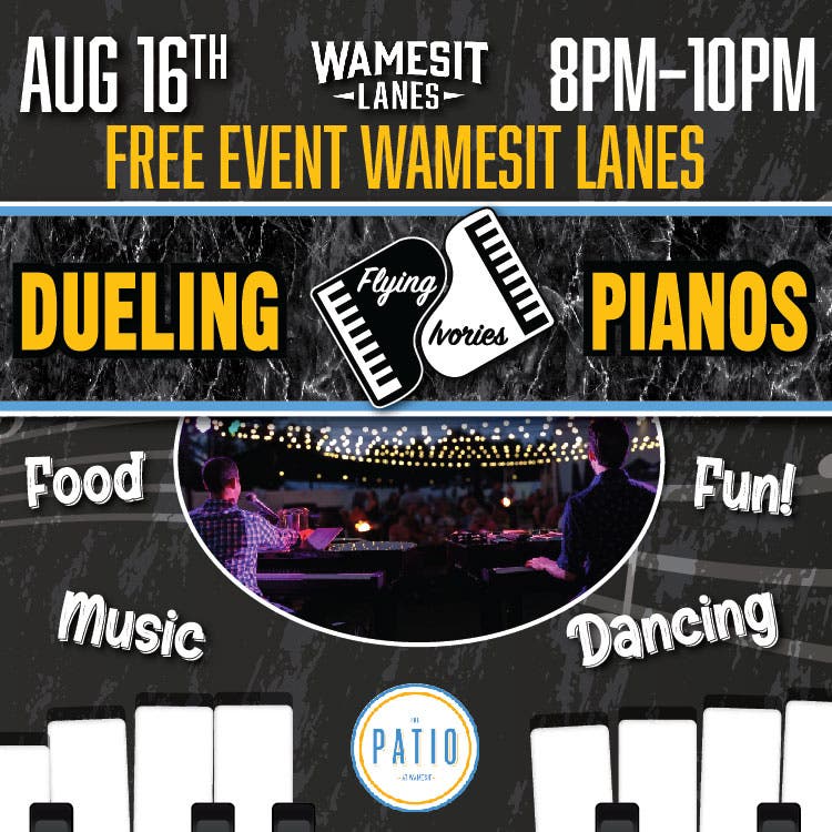 Dueling Pianos, featuring The Flying Ivories