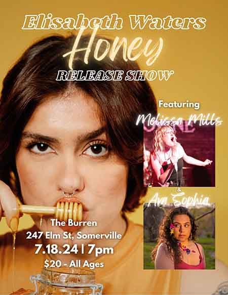 Elisabeth Waters "Honey" Release Show ft. Ava Sophia and Melissa Mills