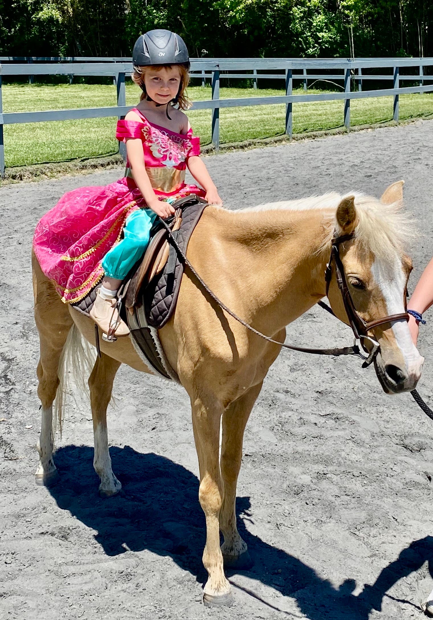 Pony Rides at the Beautiful Stony Hill Stables in Amagansett!