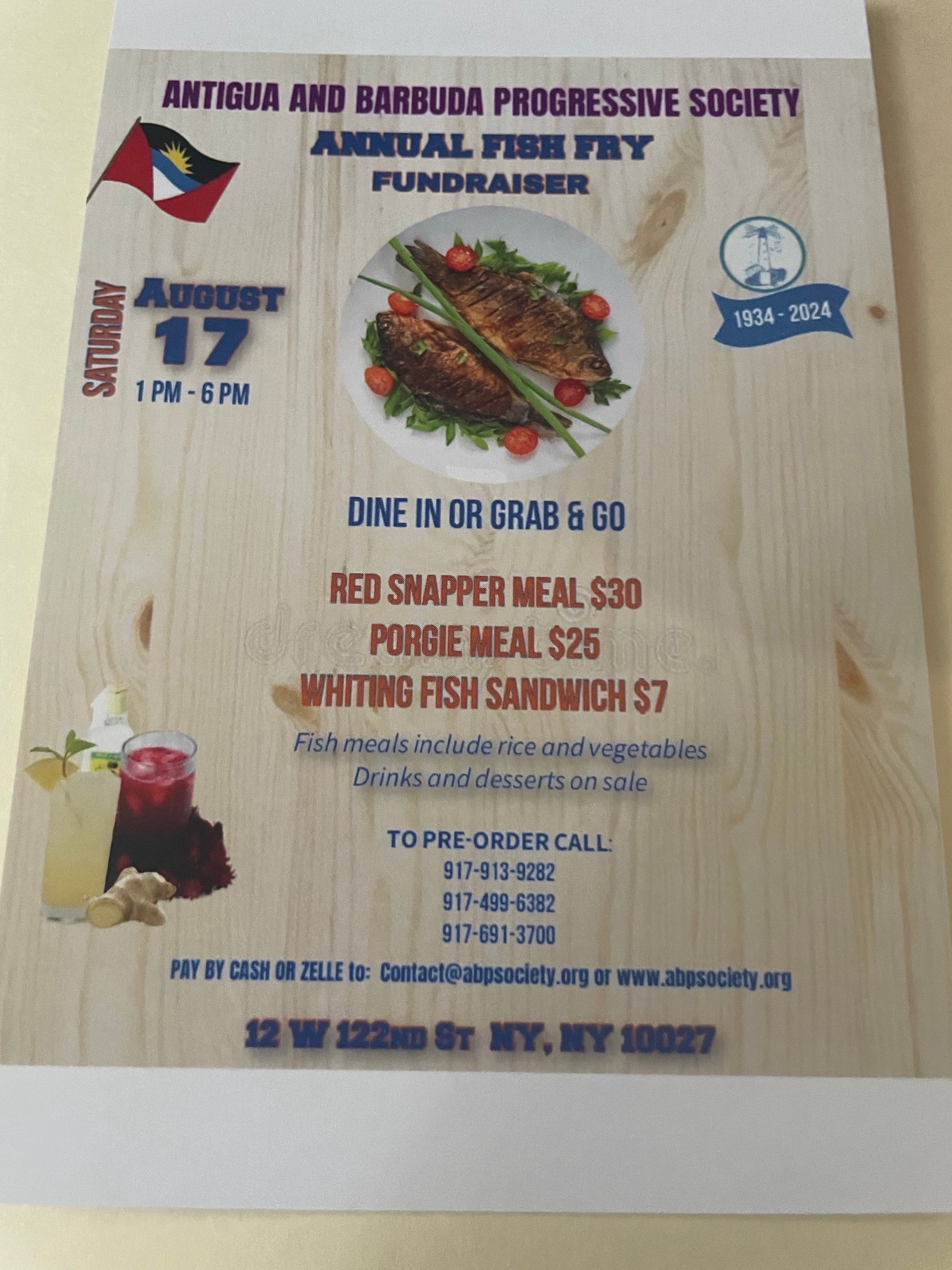 Annual Fish Fry Fundraiser