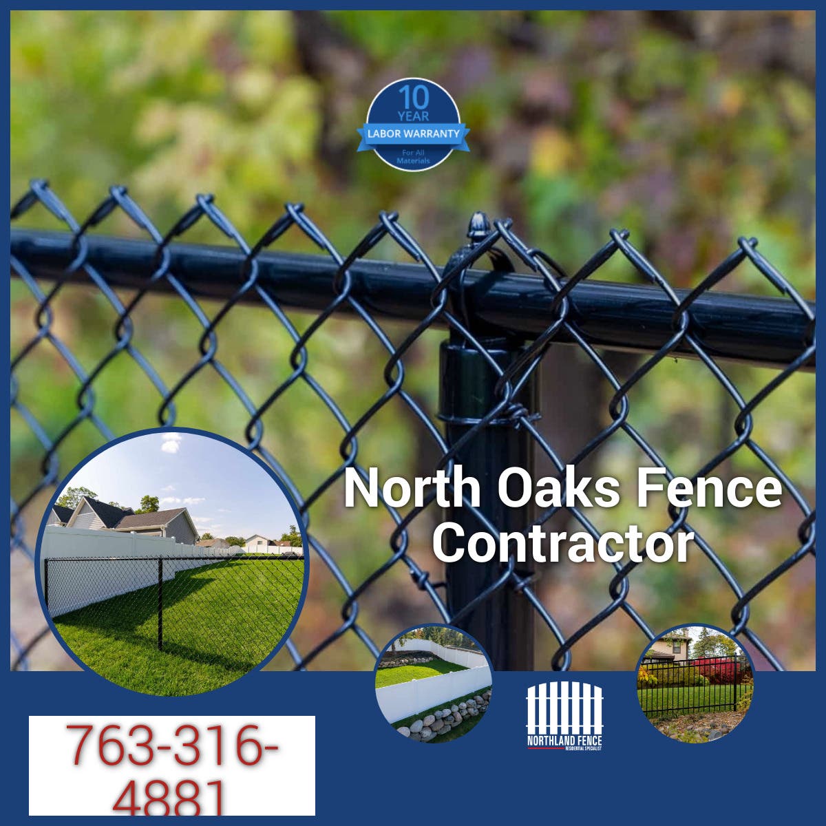 Fence Installation Contractor at North Oaks - Northland Fence