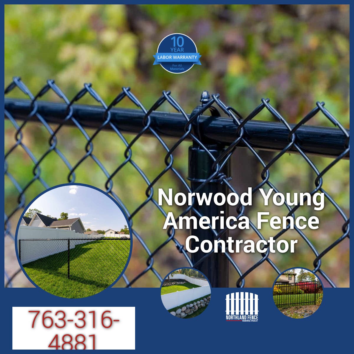 Fence Installation Contractor at Norwood Young America - Northland Fence