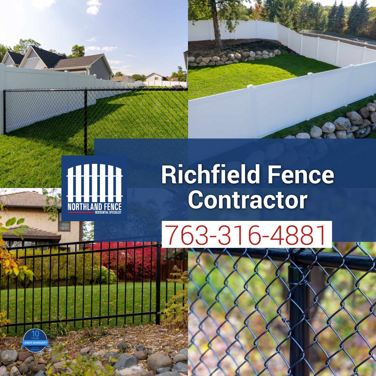 Fence Installation Contractor at Richfield - Northland Fence