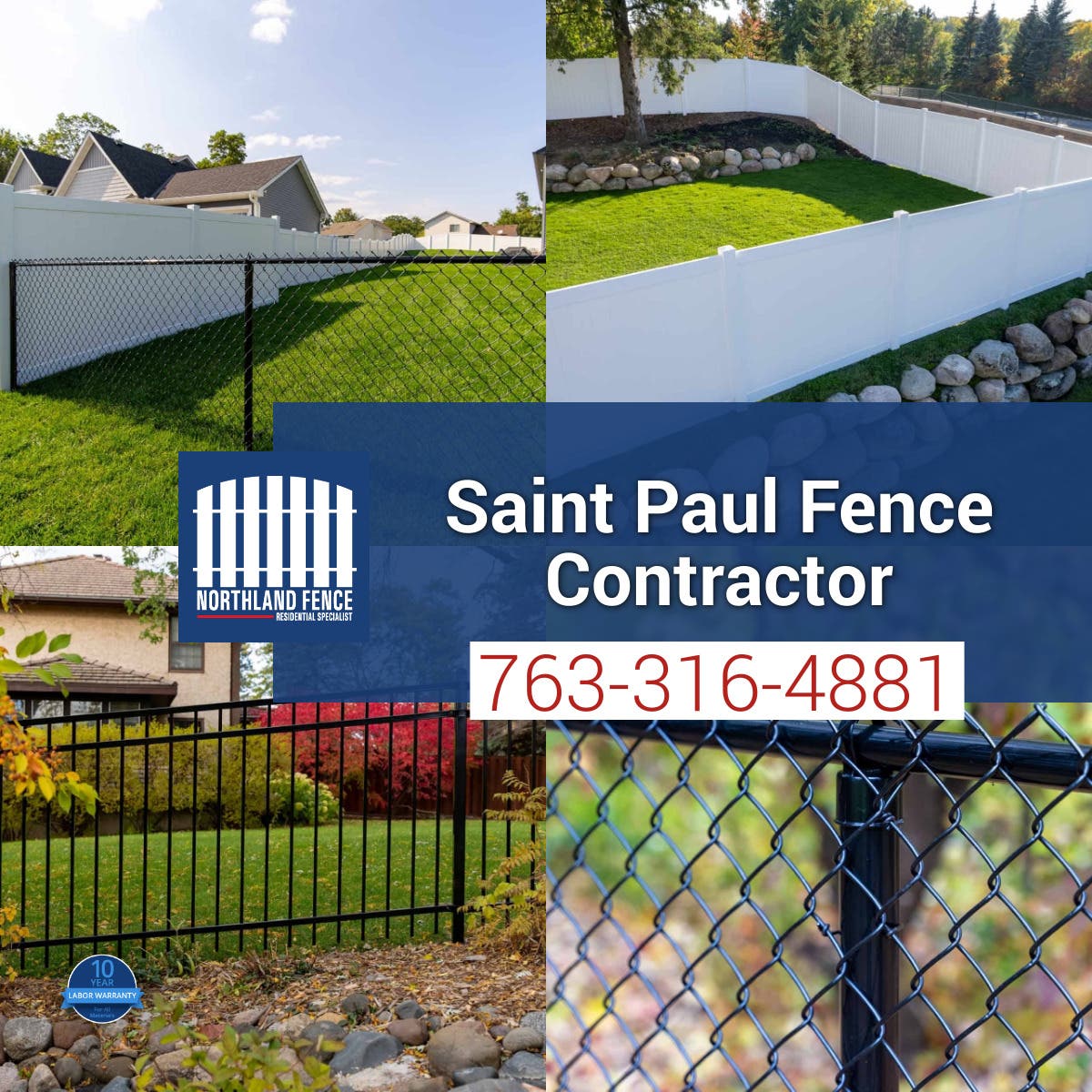 Fence Installation Contractor at Saint Paul - Northland Fence