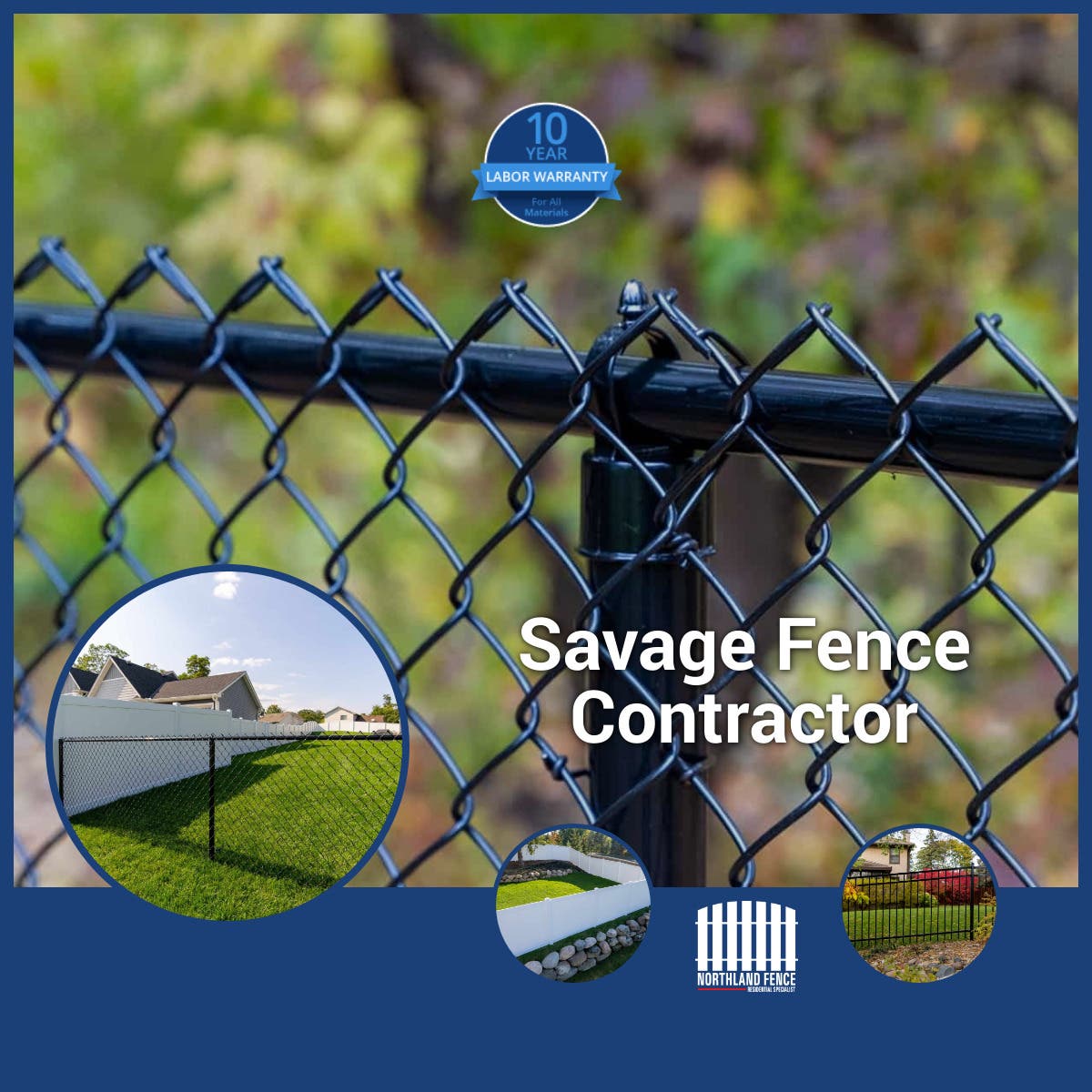 Fence Installation Contractor at Savage - Northland Fence