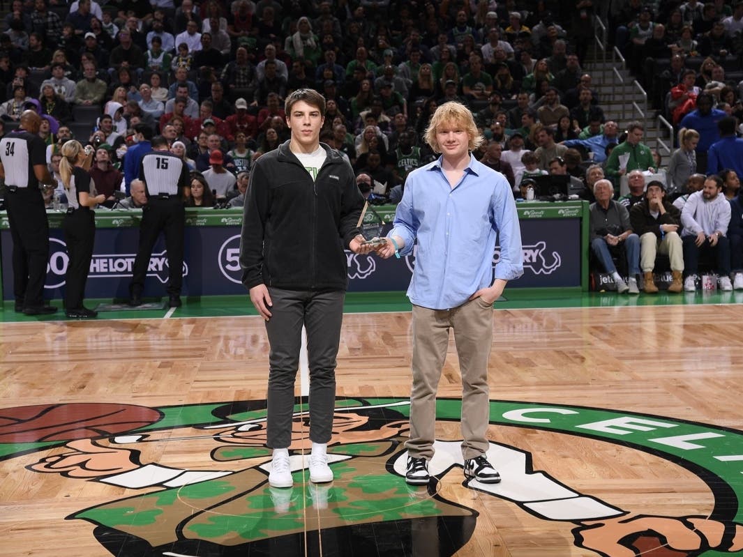 Celtics Honor Newton Students With ‘Heroes Among Us’ Recognition 