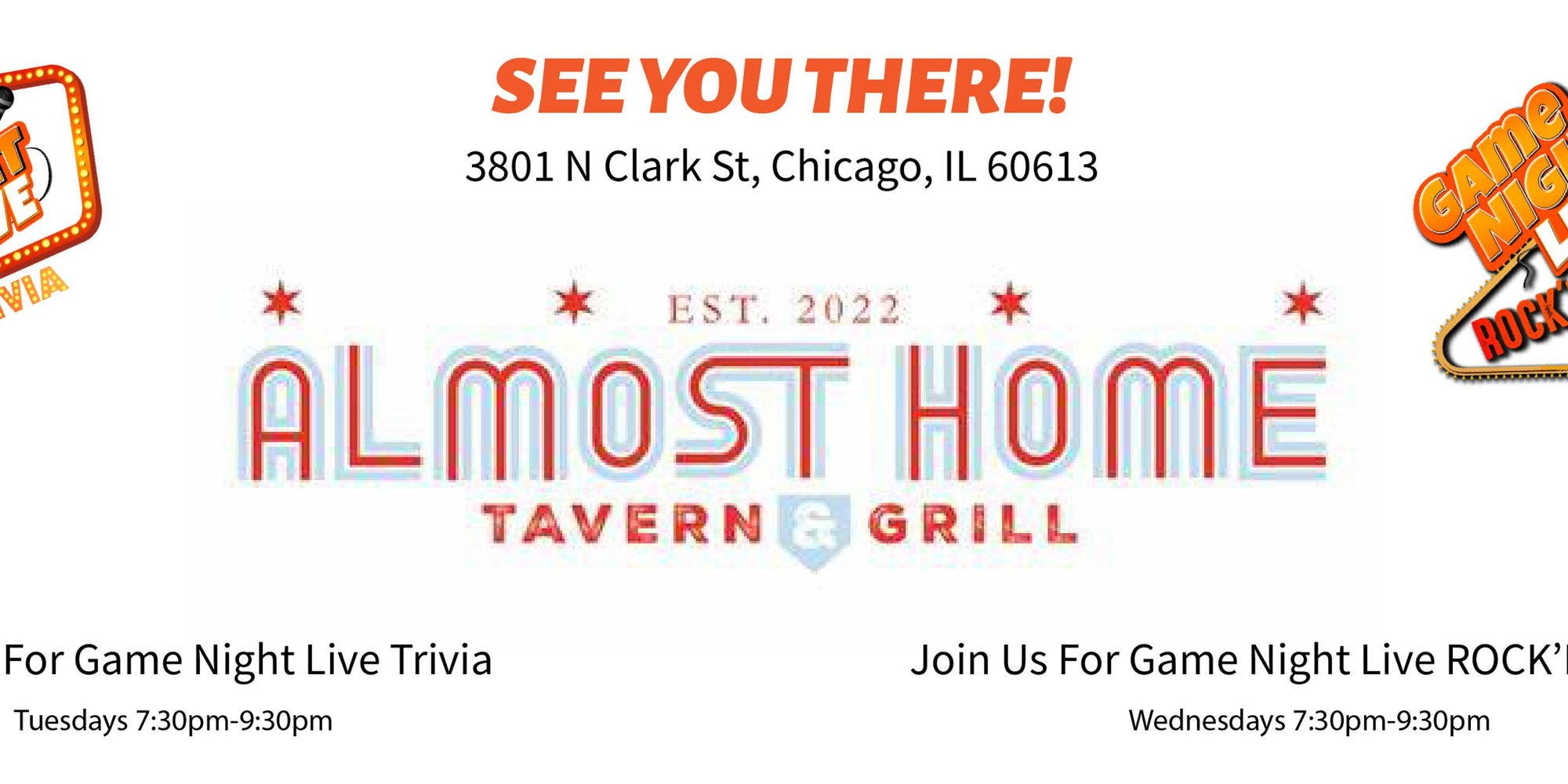 Game Night Live Trivia at Almost Home Tavern