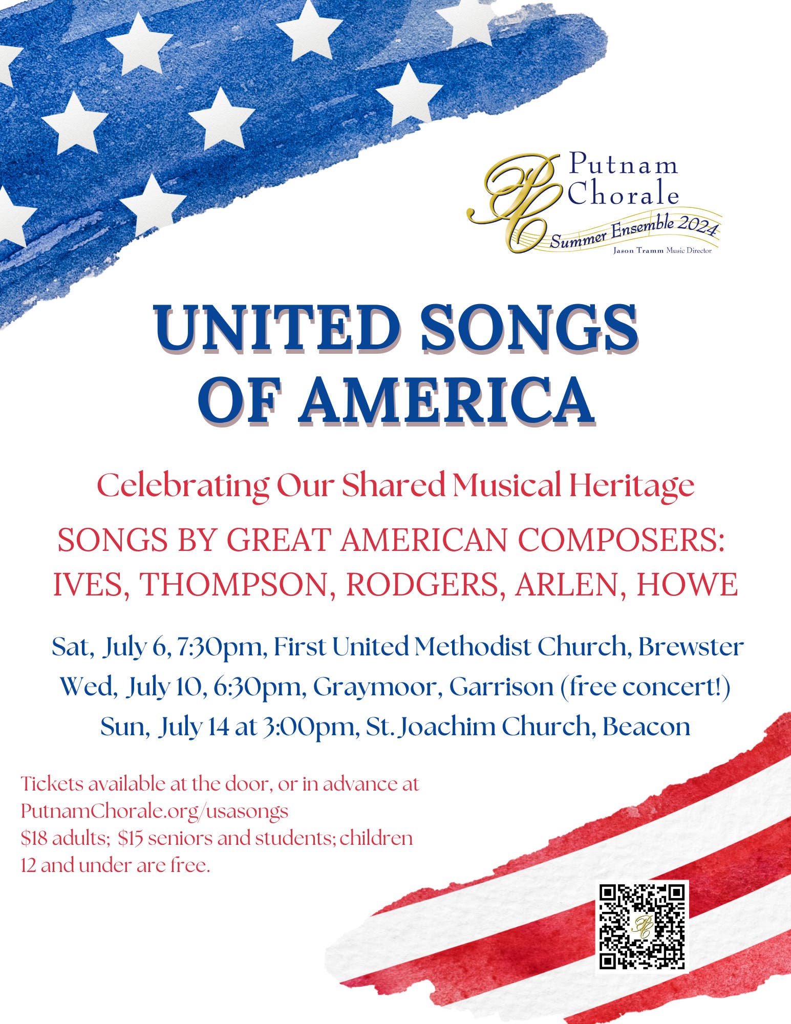 The Putnam Chorale Presents: United Songs of America