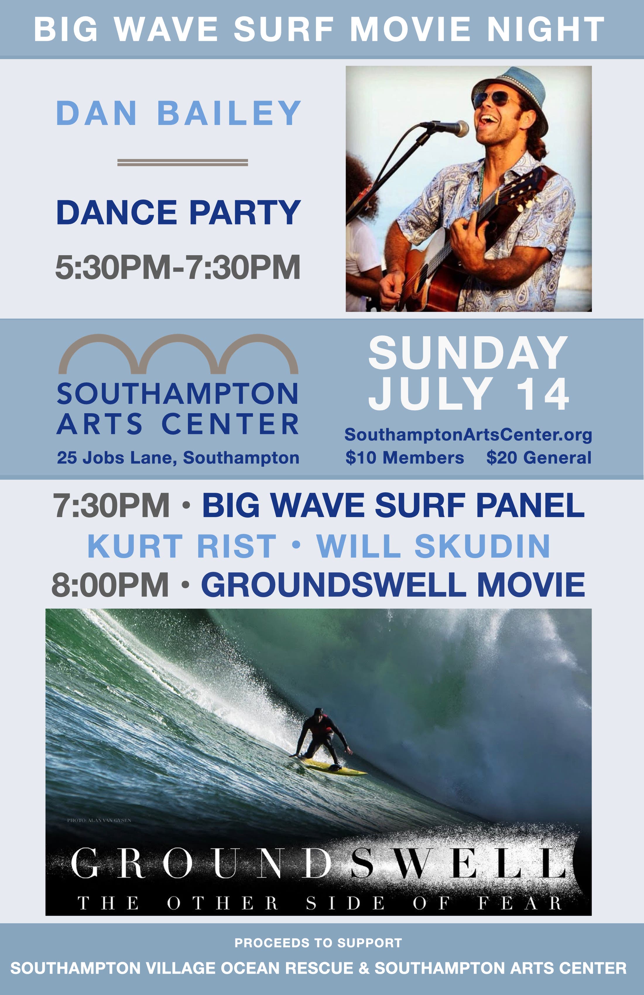 Big Wave Surf Movie Event • Music, Dance, Art, Food, Alcohol+