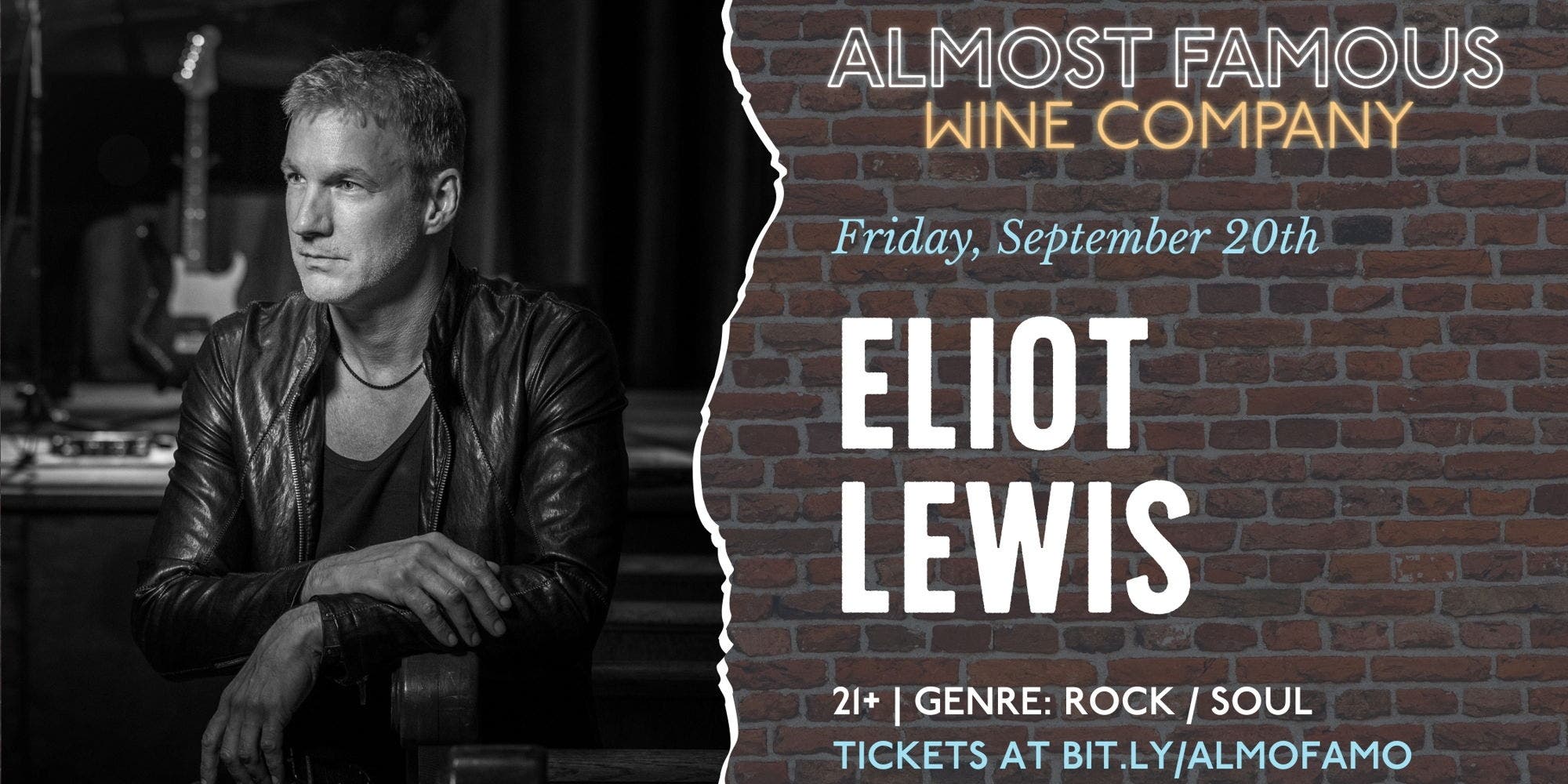 Rock and soul with Eliot Lewis, former Hall & Oates band member