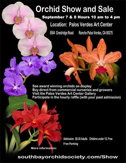 South Bay Orchid Society Fall Show & Sale