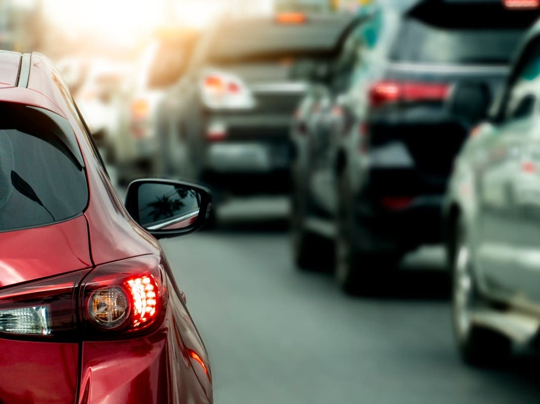 Emergency personnel are on the scene of a crash Thursday on Interstate 75 south in Cobb County. The crash shut down three right lanes.