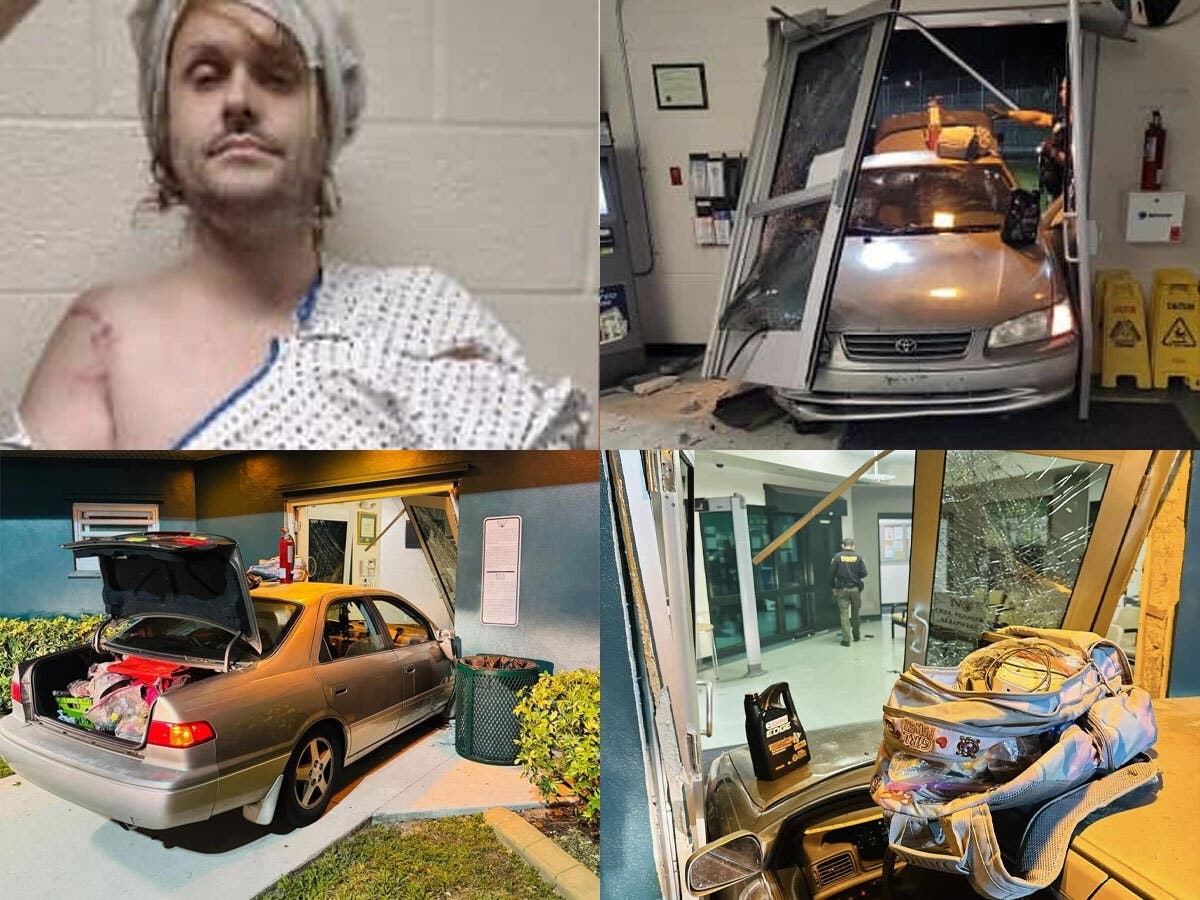 'The Devil Told Me To Kill Everyone': FL Man Crashes Into Jail Lobby