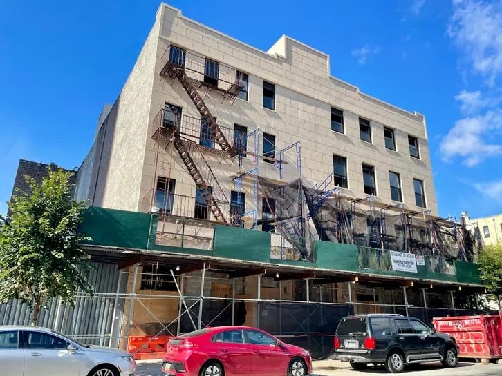 The new shelter is located at 170 East 123rd St. in Harlem, sharing the home of the Ebenezer AME Church, pictured in 2022.