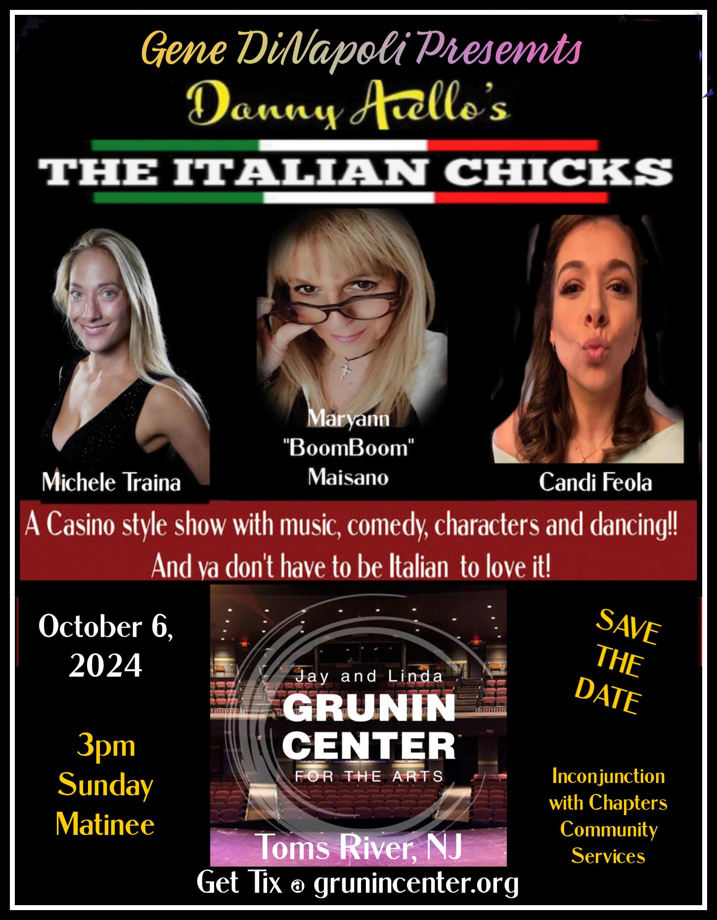 The Italian Chicks Comedy & Variety Show