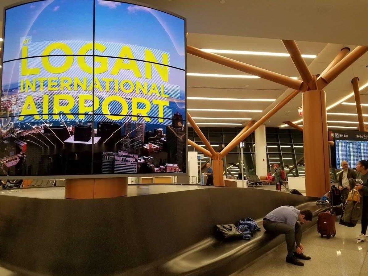 Migrant Families Can No Longer Sleep at Boston's Logan Airport