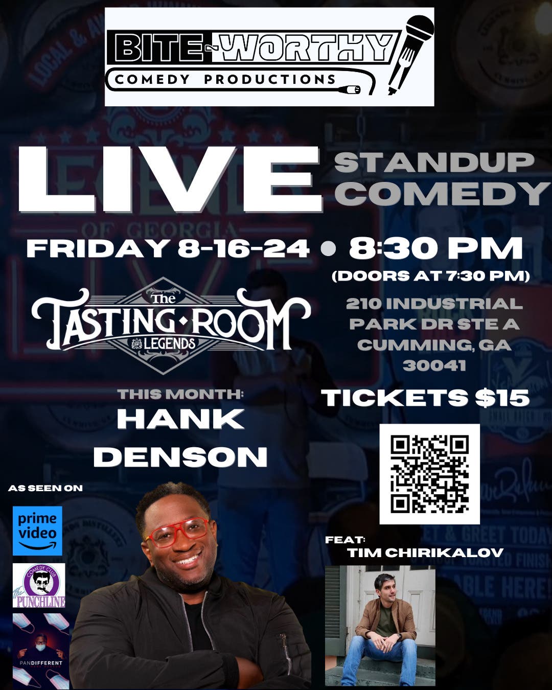 Legends Standup Comedy presents: Hank Denson