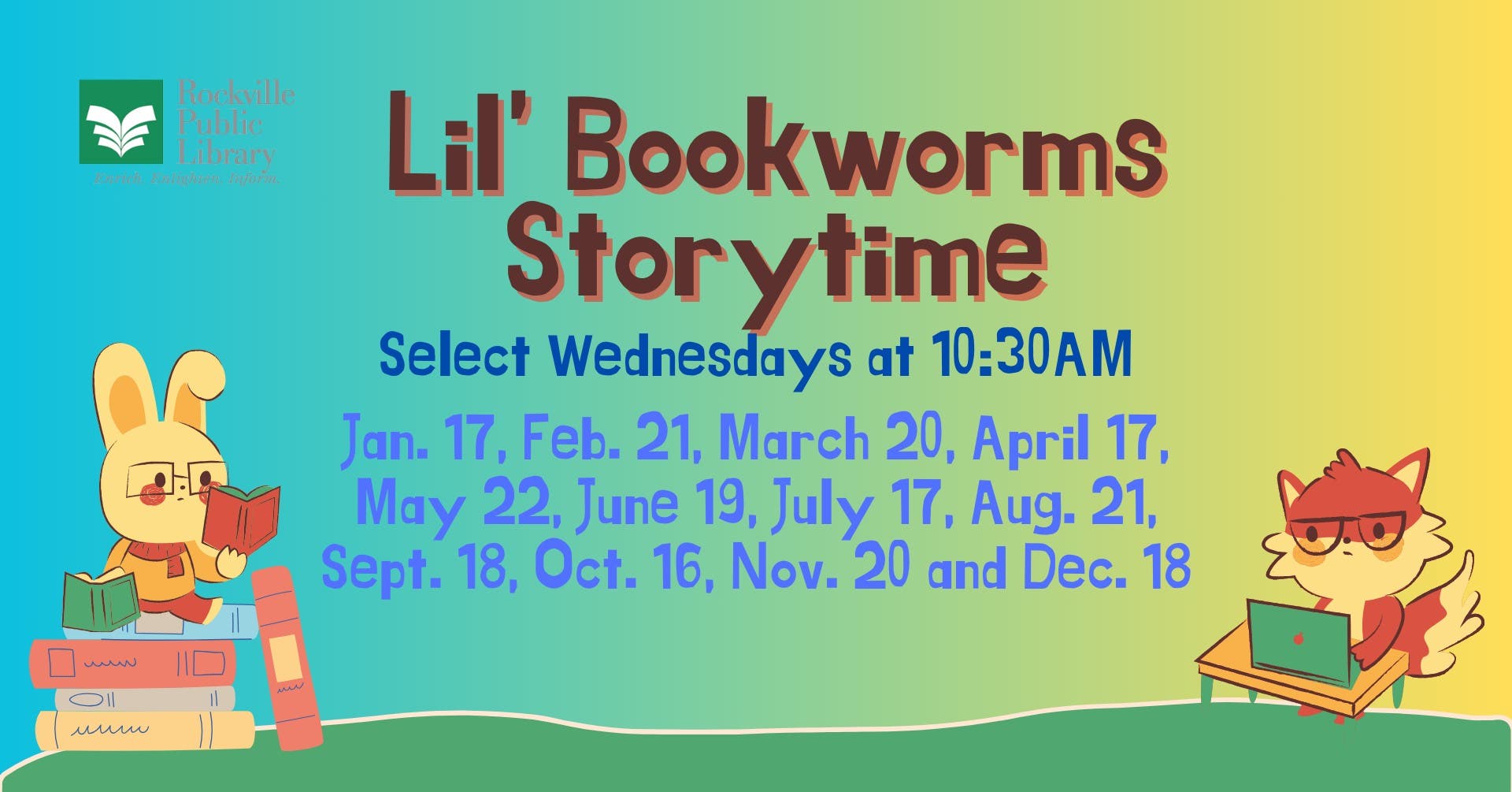 Lil' Bookworms Storytime